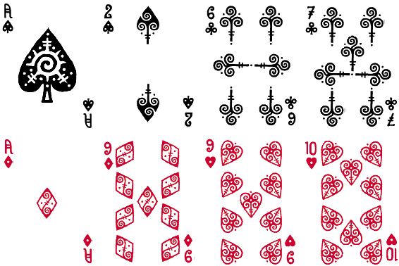 Tatuoinnit / Tattoos » Playing cards history of these cards,