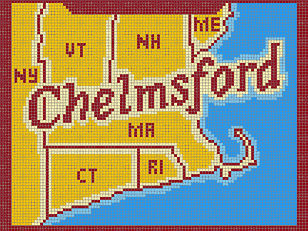 pixelated chelmsford label