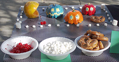 pacman pumpkins